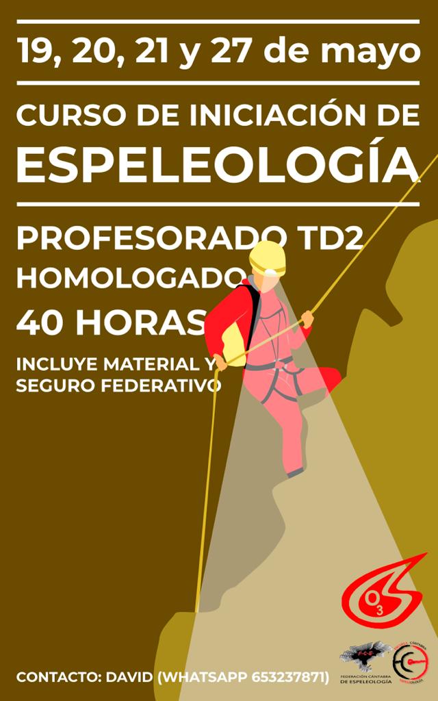 Curso Espeleología Ozono 2023